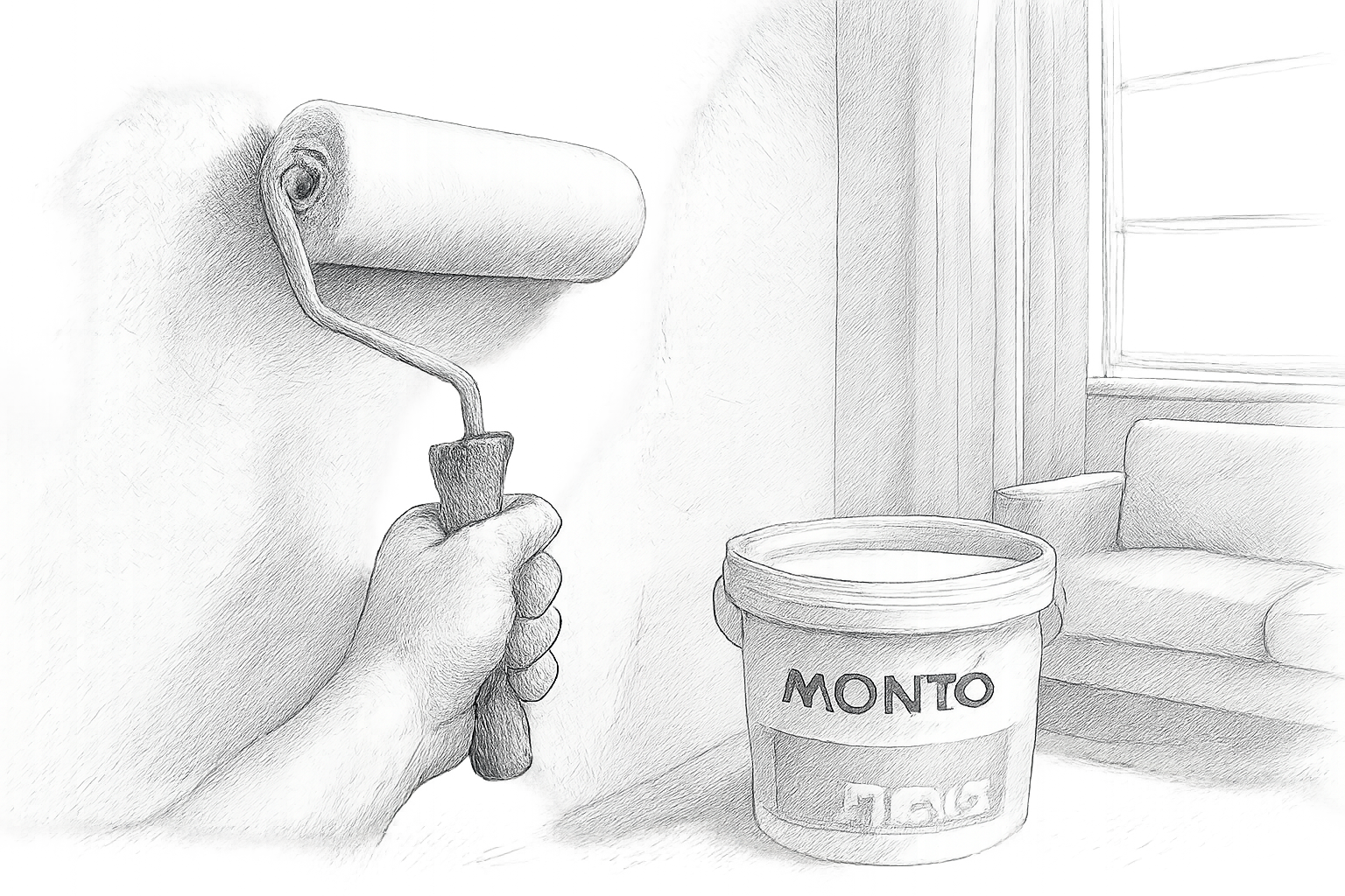 Pintura Montó
