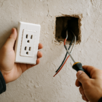 Cambiar la ubicación de una toma de corriente sin romper la pared: 2 métodos fáciles y seguros