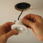 Guía para instalar un foco empotrable con resorte paso a paso