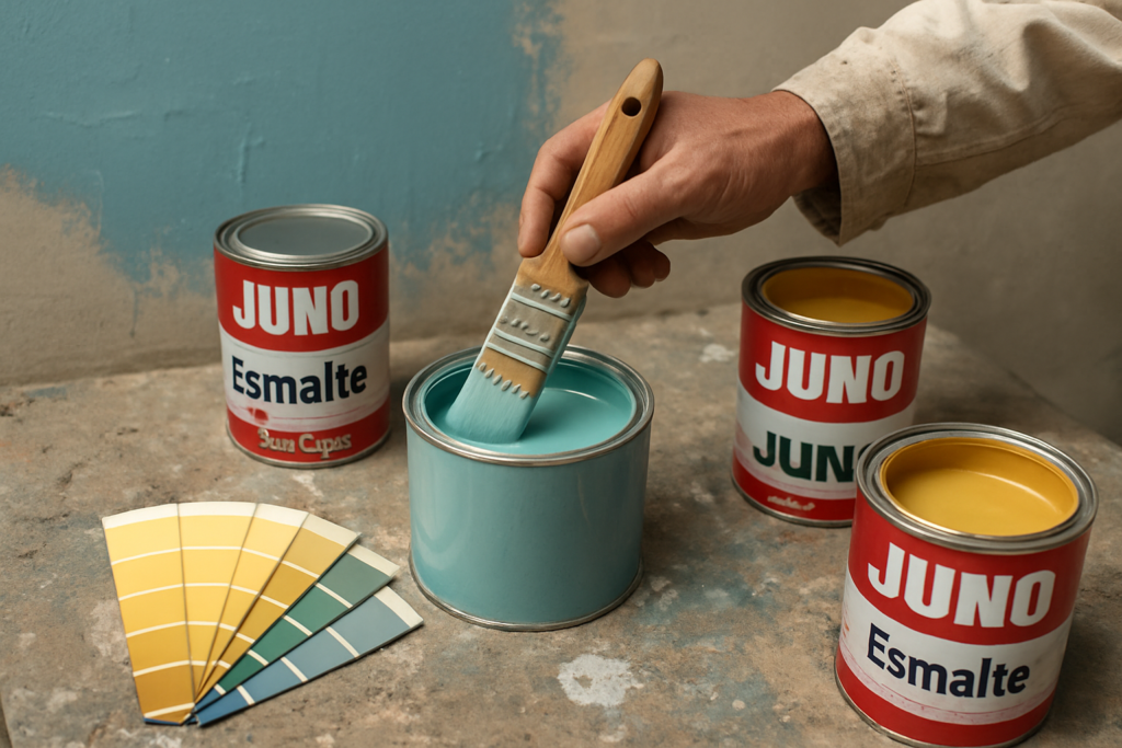 Pintura Juno: Pinturas, esmaltes y barnices para fachadas, industria y decoración desde 1927