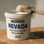 Pintura Montó Nevada: la pintura que cunde hasta 12 m² por litro y dura décadas