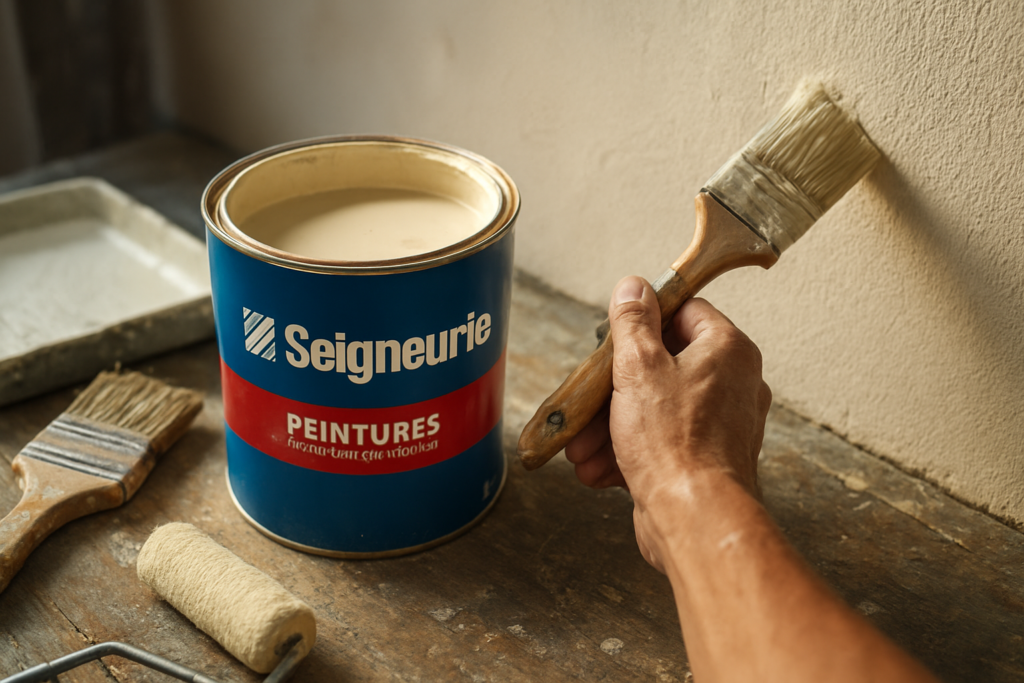 Pintura Seigneurie: La pintura profesional francesa de máxima calidad para interiores y fachadas